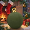 thumbnail image 5 of Nilvkv Christmas Balls 1PC 60CM/23.62" Inflatable Velvet Outdoor Christmas Decorated Ball for Christmas Tree Decorations, Christmas Decorations, 5 of 6