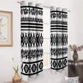 thumbnail image 3 of Bohemia Study Room Living Kitchen Bedroom For Blackout Curtain Printed 2 Panels, 3 of 6