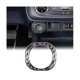 thumbnail image 4 of Pegatina decorativa Foohvr para anillo de arranque y parada de motor Fibra de carbono 2022 2023, 4 of 5