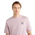 thumbnail image 3 of Umbro - Camiseta Core Logotipo Pequeño para Hombre (Sombra Malva, Gris Bosque), 3 of 4
