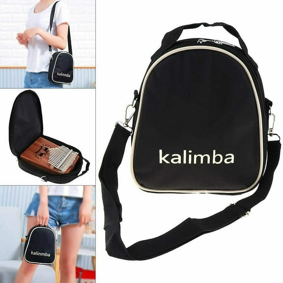 10-17 Keys Kalimba Case Thumb Finger Piano Storage Shoulder Bag Handbag Box