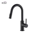 thumbnail image 5 of Kibi Circular Single Handle Pull Down Kitchen & Bar Sink Faucet, 5 of 5