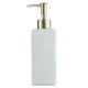 thumbnail image 5 of de Loción de Vidrio, Botella con Bomba, Botella de Champú de de Recargable Simple, Baño Vacío de 350ml para Baño, Cocina , Blanco Macarena Dispensador de jabón con bomba, 5 of 7