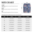 thumbnail image 3 of JUNZAN Rose Flowers Pattern Sleep Pajama Shorts for Men,Men's Pajama Bottoms,Sleepwear,Pj Shorts, 3 of 7