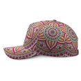 thumbnail image 2 of Mandala Ethnic Baseball Cap – Tribal Boho Dad Hat Featuring Vintage Geometric Sacred Pattern, Artistic Spiritual Symbolic Design, 2 of 5