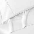 thumbnail image 4 of Superior Egyptian Cotton Solid Pillowcase Set, King, White, 4 of 5