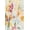 Yellow, Pattern 9, variant on ODIKA 4'x6' Green Coral Vibrant Leaf Pattern Washable Area Rug Tropical Foliage Design with Playful Shapes for Dorm Room, Small Living Stain Resistant Low Profile, Easy Care