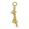 thumbnail image 1 of Solid 14k Yellow Gold 3-D Golden Gate Bridge Charm Souvenir Pendant - 8mm x 29mm, 1 of 4