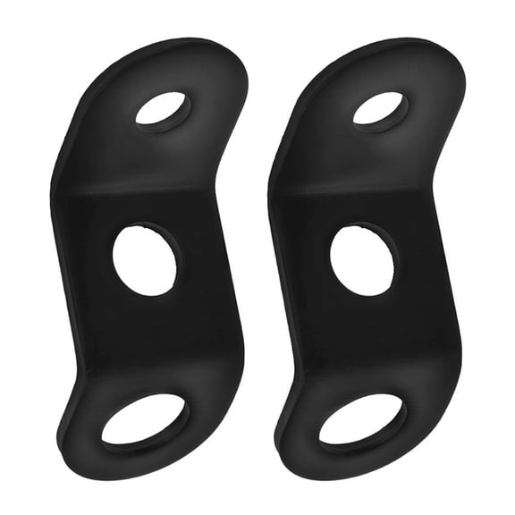 WHAMVOX 2 Pcs Brake Reservoir Bracket Clutch Tank Oil Cup Holder Black