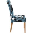 thumbnail image 3 of RYLABLUE Funny Cute Panda Stretch Chair Cover Protector Seat Slipcover for Dining Room Hotel Wedding Party Set of 6, 3 of 5