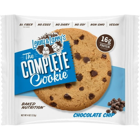 Lenny & Larry's The Complete Cookie, 16g of Protein, Chocolate Chip, 4 Oz, 1 Ct
