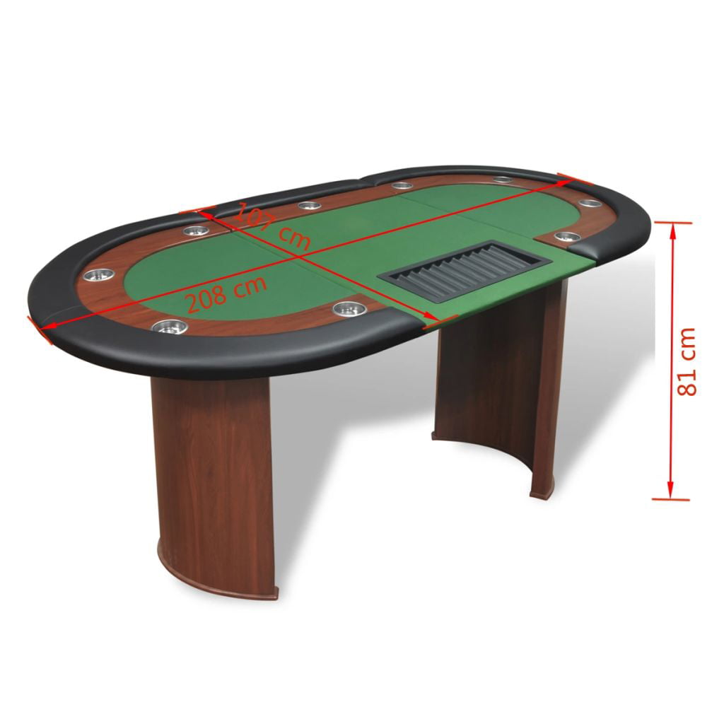 Trademark Poker Table Chip Tray Black 