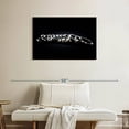 thumbnail image 2 of Elephant Stock Black Poker Chips Wall Art - Horizontal Canvas Wall Art - Living Room Wall Decor - Hobbies And Lifestyle Canvas - Black And White Decor - 36" x 24", 2 of 8
