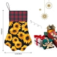 thumbnail image 2 of Dog Paw Decorative Socks 17x11.8in Top With A Strap Design For Easy Hanging For Festive Christmas Party Decorations Yellow Sunflowers, 2 of 8