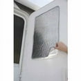 Camco RV Door Window Cover, 16.25" x 25.25", Thermal Reflective, Silver