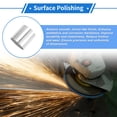 thumbnail image 6 of Unique Bargains 95mm/3.7"OD Straight 6061 Aluminum Alloy Tube Intercooler Surface Polishing Air Intake Connection Hose Double Flat Head 100mm 3.9"(L) 1mm 0.04"(T), 6 of 6