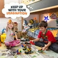 thumbnail image 3 of Flexo Ocean Life Seahorse Building and Construction Toy, 3 of 9