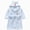 Blue, variant on zuwimk Hooded Herringbone Boy's Fleece Soft Spa Kimono Long Robe, Kids Comfy Sleepwear Bathrobe(Pink,2-3 Years)
