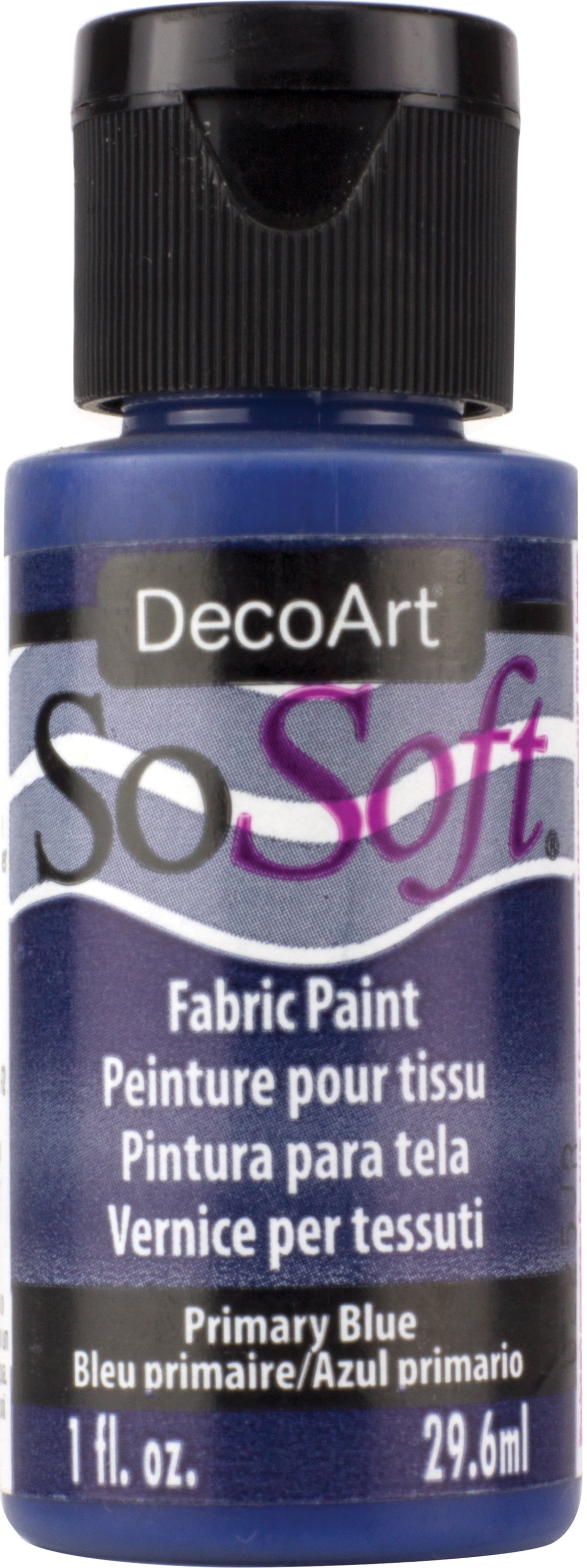 SoSoft Fabric Acrylic Paint 1oz-Primary Blue