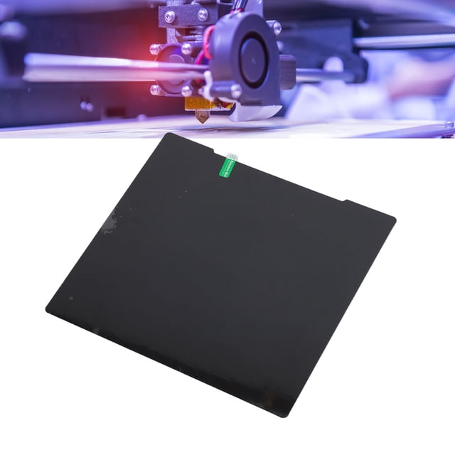Hoja De Acero PEI PEY, Reutilizable Duradera 254x241 Mm Placa De Acero Para Impresora 3D Fácil De Instalar PEI Con Textura Suave PEY Para MK3S+ MK3S MK3 Para PC ABS