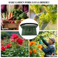 thumbnail image 6 of SLUMLOV 22.4"x14.5"  Gardening Apron - 600D Waterproof Tool Apron & Carpenter Apron with 3 Pockets, Adjustable Work Apron for Harvest Picking, Women & Men, 6 of 9