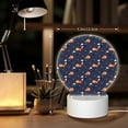 thumbnail image 6 of Salouo Cartoon Fox for Round Acrylic Night Light - Acrylic Sheets with LED Light Lamp Base - Decorative Night Lamp for Restaurant Bar Cafe Shop Room Decoration, 6 of 9