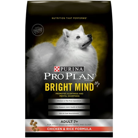 Purina Pro Plan BRIGHT MIND Chicken & Rice Formula Adult 7+ Dry Dog Food - 30 lb. (Best Dog Food Nz)