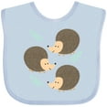 thumbnail image 3 of Inktastic Hedgehog for Girls Girls Baby Bib, 3 of 4