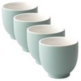 thumbnail image 1 of FORLIFE Q Tea Cup Finition Satinée (Ensemble de 4) 7 oz./207ml., Minty Aqua, 1 of 4