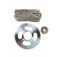thumbnail image 1 of ENGRANE 45X14 CADENA 428HX118L SET SUZUKI EN 125 HU (07-19) RODA, 1 of 2