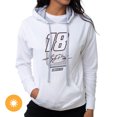 thumbnail image 3 of Sudadera con capucha NASCAR - Kyle Busch - 10 White de DelSol para mujer - 1 pieza de camiseta (M), 3 of 4