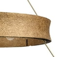 thumbnail image 2 of Progress Lighting, Lusail Collection, 13-Light Chandelier, Soft Gold, Textured Shade, 2 of 16