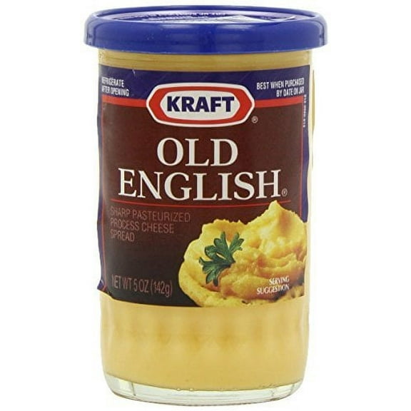 Kraft Cheese Spread, Old SSF20 English 5 Oz (Pack of 2) by Kraft