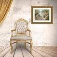 thumbnail image 3 of Simandle, Marilyn 24x19 Gold Ornate Wood Framed with Double Matting Museum Art Print Titled - Italian Harbour, 3 of 4
