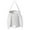 White, variant on Easter Bunny Canvas Basket with Long Ears,Rabbit Tail & Handle,Cute Bucket Tote for Easter Egg Hunt & Gift Storage