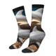 thumbnail image 1 of Balery Coral Fish Dolphin Calcetas Largas con Estampado para Hombre y Mujer – Suaves y Transpirables, Talla Única (US 5-11), 1 of 6