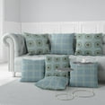 thumbnail image 3 of Amrita Sen Designs Amrita Sen Twilight Blossom Faux Suede Accent Pillow with Zip 20" x 20", 3 of 5
