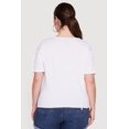 thumbnail image 4 of Women's Plus Size Wild Heart Rodeo Angel Graphic Slashed Tee, 4 of 4