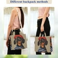 thumbnail image 4 of FORMRS Womens Corduroy Tote Bag Crossbody Shoulder Handbag with Pocket, Dog Artist, 4 of 7