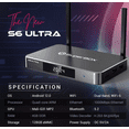 (Latest Version)SuperBox S6 Ultra 2025 Model Android 12 4GB RAM