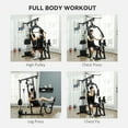 thumbnail image 4 of Soozier Multi-Functional Home Gym Workout Equipment with Leg Press Machine, 4 of 10