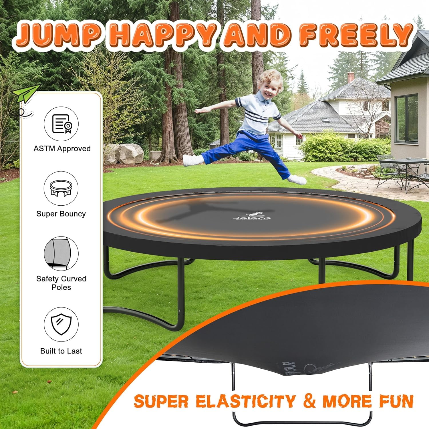 Allivate Trampoline Outdoor,12ft Trampoline with Basketball Hoop,Recreational Trampoline with Enclosure Net,Outdoor Trampoline with Ladder,Trampoline for Kids and Adult