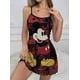 thumbnail image 1 of Vestidos Elegantes para mujer, minivestido con falda de pijama con ribete de lechuga, vestidos de moda de verano, cuello redondo, Minnie Mouse, Disney, Mickey, 2024, 1 of 1
