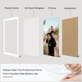 thumbnail image 5 of White Collage Picture Frames Set of 12, 8x10, 6x8, 5x7, 4x6 Photo Frames for Wall or Tabletop Display, 5 of 6