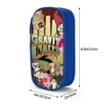 thumbnail image 3 of Gravity Falls Pencil Case Durable Pen Carrying Case Lightweight Pencil Bag Pouch Box Organizer Pencase Blue, 3 of 8