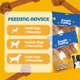 thumbnail image 5 of (3 pack) Jungle Calling Dog Treats Knotted Bones 6.5'' Peanut Butter and Cranberry for Dental Health, 5 Count, 5 of 9