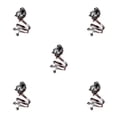 thumbnail image 2 of Minnieouse Adjustable Size Rings Student Trend Men Daily Accessories Stereoscopic  Alloy Party Jewelry Ring Holiday Supply Opening Type2 NO2, 2 of 6