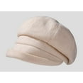 thumbnail image 2 of CoCopeaunt Women Newsboy Caps Casual Visor Beret Hat Cozy Retro Vintage Cabbie Hat for Ladies Girls, 2 of 6