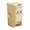 B, variant on Kitchen Trash Can Large Capacity Paper Basket Box with Lid Hand/Foot Pedal Opening For Bathroom Living Room