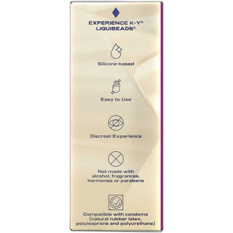 ky lubricant beads reviews K-Y Liquibeads Silicone Lube 6 ct for Couples - Enhances Pleasure,  Moisturizes, Hormone & Paraben Free | Buy Now with Express International  Delivery main image 1